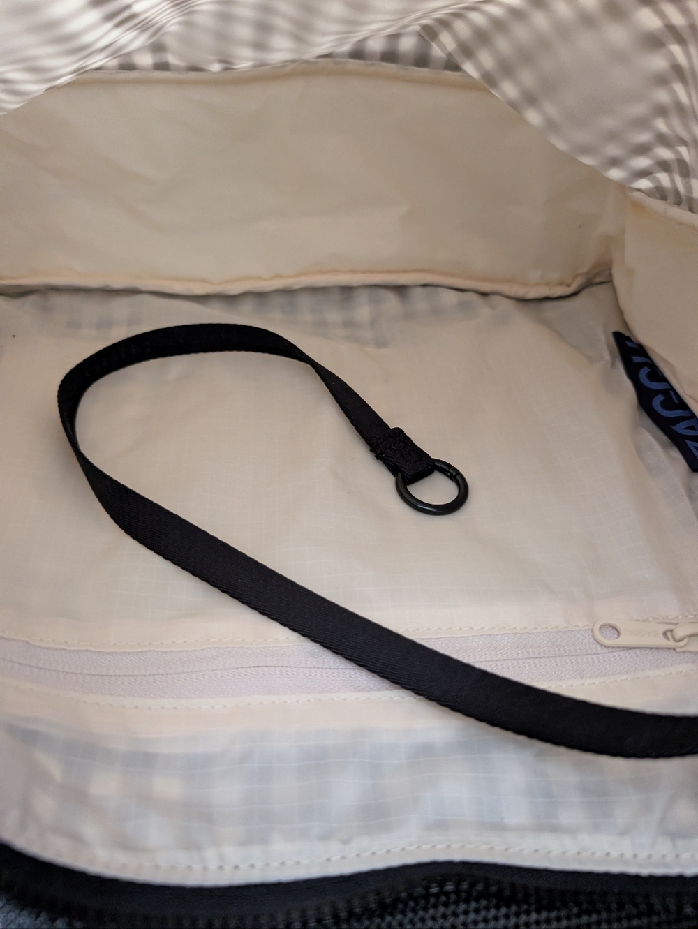 Baggu Nylon Shoulder Black and white gingham bag - Picture 8 of 8
